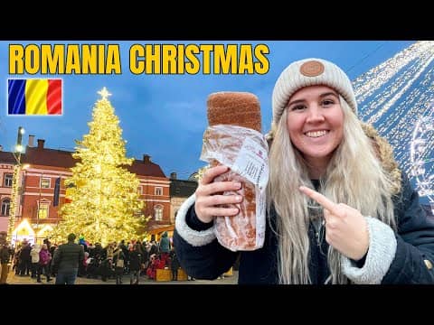 Romania's BEAUTIFUL Christmas Market (Cluj-Napoca)