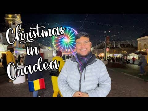 CHRISTMAS MARKET in Oradea, the city in ROMANIA where I live | Para Conocer | Romania 