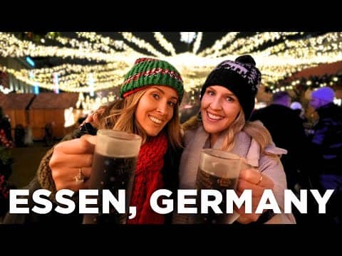 We Try to Eat EVERYTHING at a German Christmas Market 2024