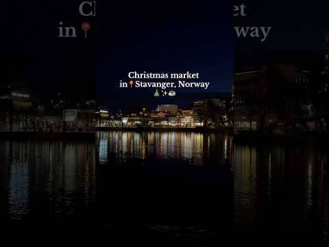 Christmas market in Stavanger #christmas #stavanger #christmasmarket #christmasspirit #norway #fyp