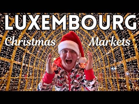 ✨ Luxembourg Christmas Markets | Europe’s Best Hidden Holiday Gem!