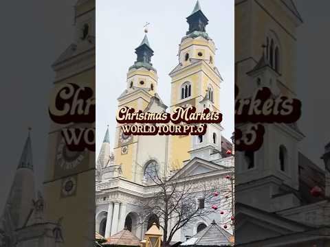 Brixen Christmas Markets - Christmas Markets World Tour Pt5  #christmasineurope