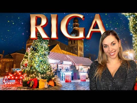 The best Christmas market in Europe  Riga, LATVIA, Travel guide, What to do and What to see