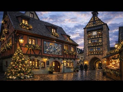 Europe’s Most Beautiful Christmas Village | 16th-Century Riquewihr