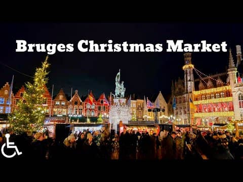 Belgium Christmas Market in Brugge