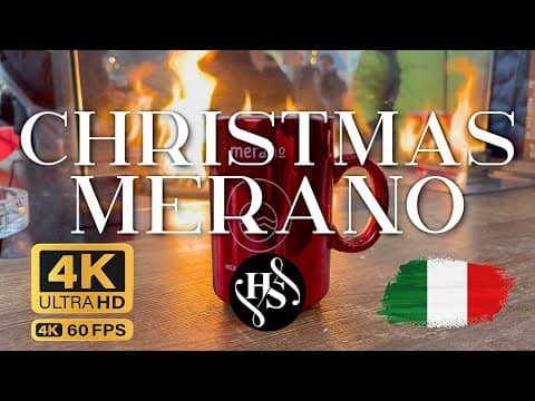  Enchanting Christmas Market in Merano – Holiday Magic in the Italian Alps! ✨