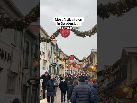 Most festive town in Sweden! Exploring Sigtuna Sweden 