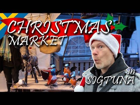 Experience the Sigtuna Christmas Market | Chistmas in the Oldest Town in Sweden
