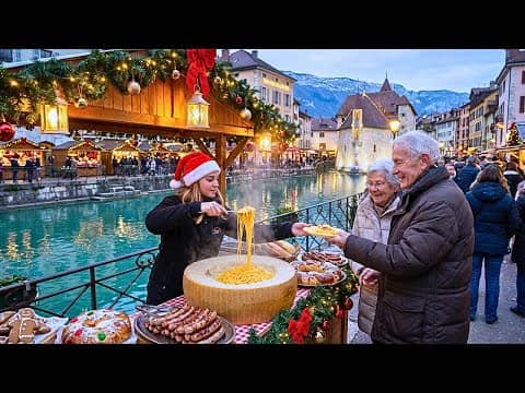 CHRISTMAS HIDDEN GEMS  Most Cozy and Beautiful Christmas Village in the World - Annecy, France