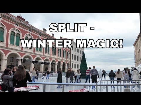Split at Christmas ✨ | A Magical Winter Secret by the Adriatic