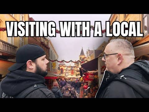 Valkenburg Netherlands and the underground Christmas market
