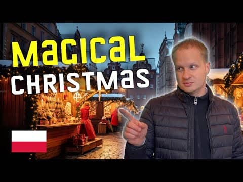 AWESOME CHRISTMAS MARKET in Torun, Poland! Christmas in Poland.