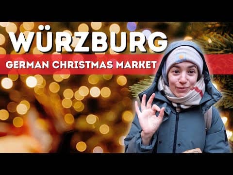 Würzburg, Germany Christmas Market & Walking Tour