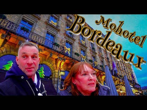 Bordeaux France City Motorhome Trip Christmas Market 2023