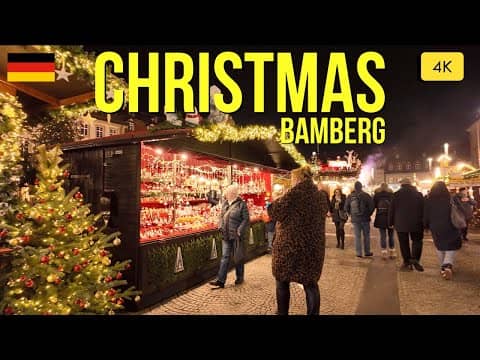 Bamberg Old Town & Christmas Market Walking Tour 2025 | Bamberg Germany Christmas Market