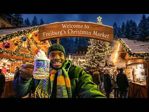 Freiburg’s Christmas Market Was PERFECT… But the Food Wasn’t 