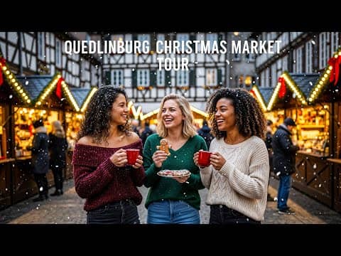Quedlinburg - This Secret German Town Has the Most Magical Christmas Market ✨️ 