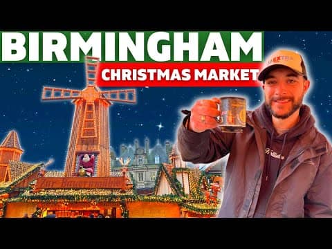 We Visit Birmingham Christmas Market - Best In The UK? 