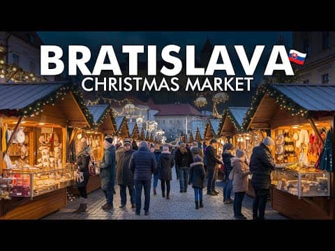 Bratislava Christmas Market: BEST Christmas Markets in Slovakia!