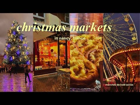 christmas markets in nancy, france 