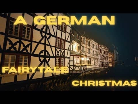 The Most Magical Christmas Town In The World #travel #videography #christmasmarkets