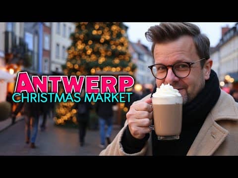 Antwerp Christmas Market Food Tips | Best Christmas Market in Belgium