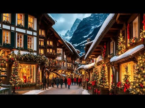 Winter Magic in Brunico, Italy ❄️ | Christmas Lights  & Dolomites Charm | Bruneck