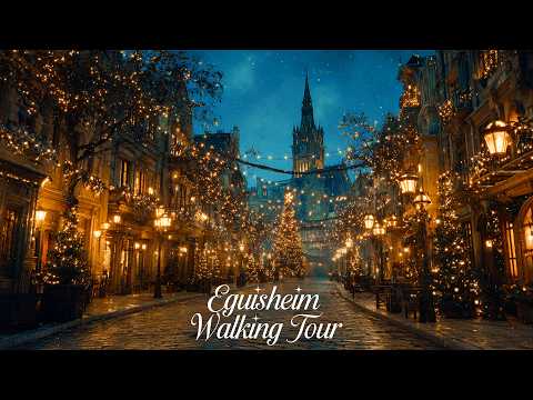 Eguisheim Christmas Market — You Won’t Believe How Magical This Village Looks in the Fog! ❄️