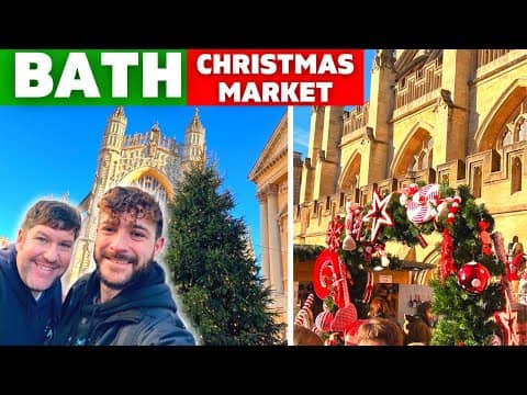 We Visit Bath Christmas Market - One Of The UK's BEST?! 