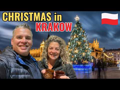 Krakow Christmas Market 2024!!  Polish Street Food & Costs!