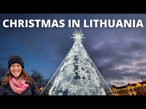 Vilnius Christmas Market! CHRISTMAS IN LITHUANIA