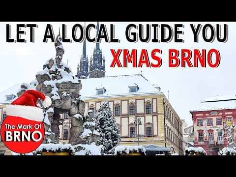 Mark gives you a guided tour of 4 christmas markets in Brno