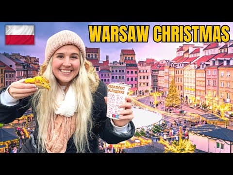 Does Poland Have Europe's BEST Christmas Markets? (Warsaw)