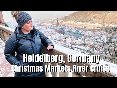HEIDELBERG, GERMANY - Emerald River Cruise Christmas Markets on the Rhine