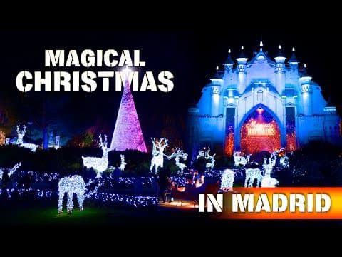 What to do on Christmas in Madrid | Things to do on Christmas in Spain 4k