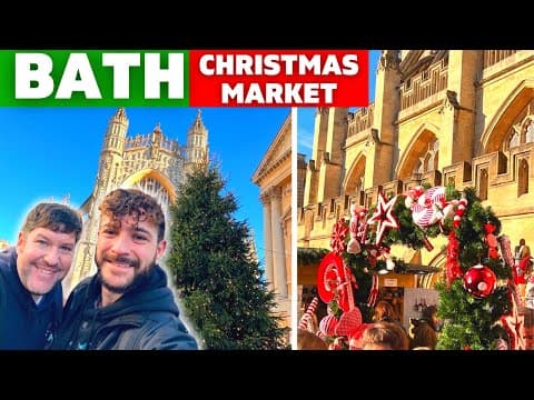 We Visit Bath Christmas Market - One Of The UK's BEST?! 