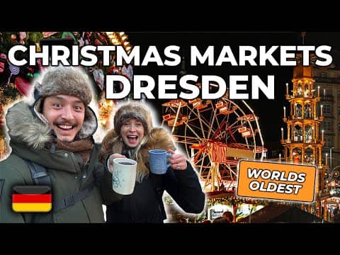 BEST GERMAN CHRISTMAS MARKET? Must sees in Dresden Germany at Christmas! 2024
