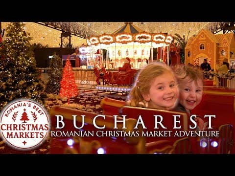 Bucharest Christmas Market Tour | Romania’s BEST Christmas Market?! | Christmas Market Road Trip
