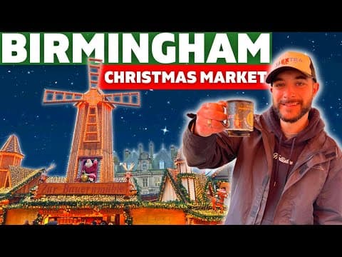We Visit Birmingham Christmas Market - Best In The UK?