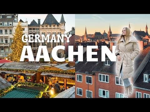 A weekend in Aachen, Germany Christmas market & German food
