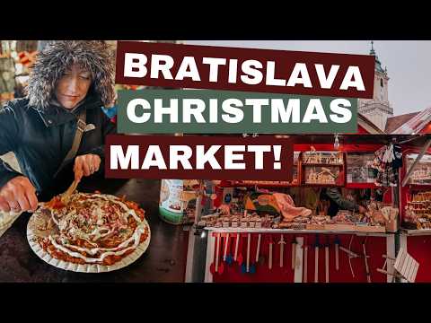 Magical Bratislava Christmas Market Tour With The BEST Food!)
