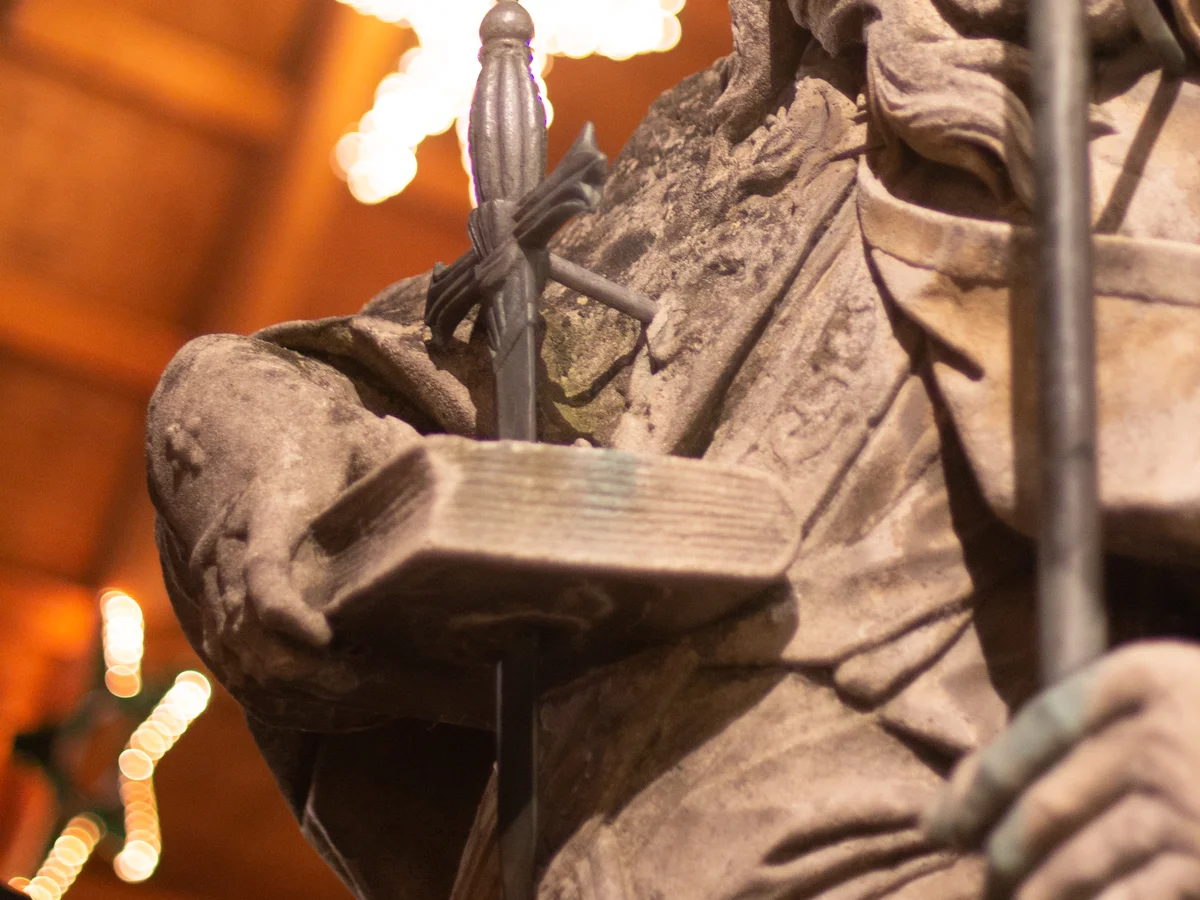 Mainzer WinterZeit glowing monument Mainz Christmas market nighttime atmosphere